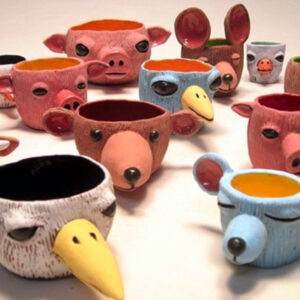 Families Make a Pinch Pot Animal Workshop- 1.5 hours-One Day