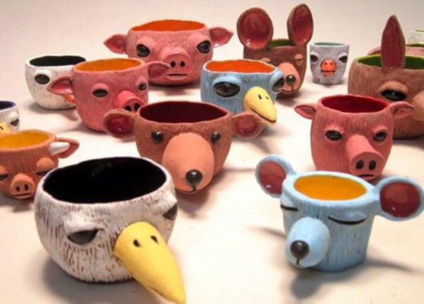 Families Make a Pinch Pot Animal Workshop- 1.5 hours-One Day