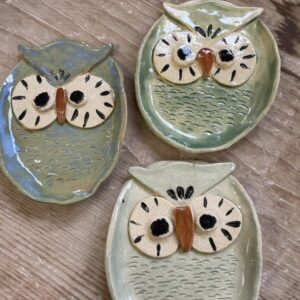 Families Make a Clay Owl Trinket Dish Workshop- 1.5 hours-One Day