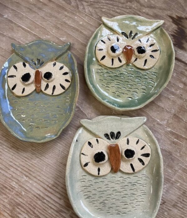 Families Make a Clay Owl Trinket Dish Workshop- 1.5 hours-One Day