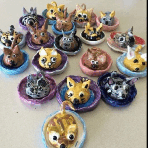 Families Make a Pinch-Pot Pet on a Blanket Workshop- 1.5 hours-One Day