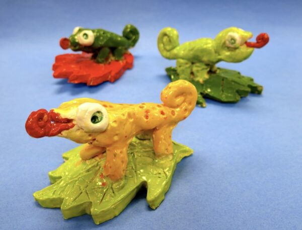 Families Make a Chameleon Workshop- 1.5 hours-One Day
