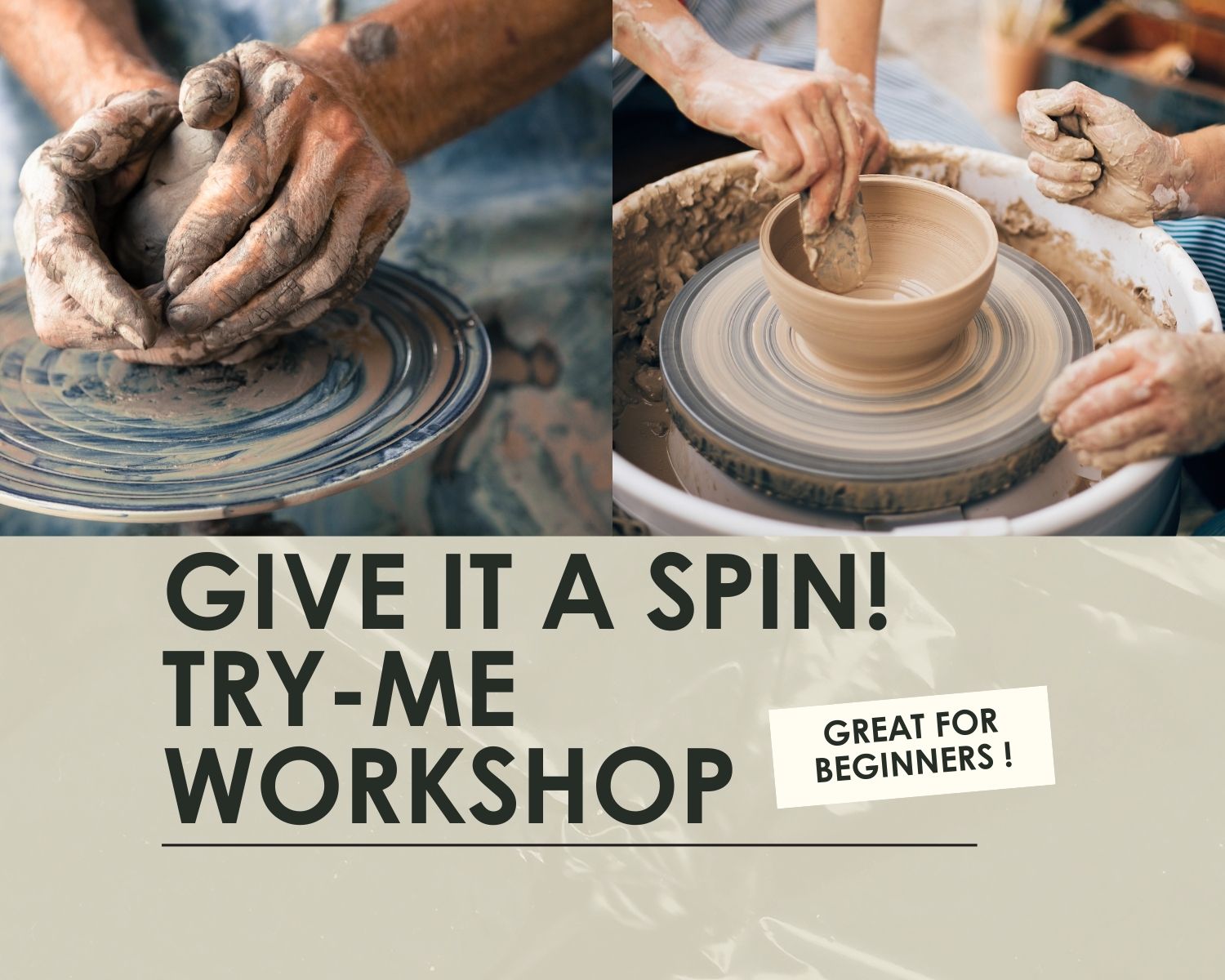 Give it a spin!- One day-1 hour workshop-October 10th