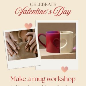 Make a Mug with your Partner Workshop - 2 hours