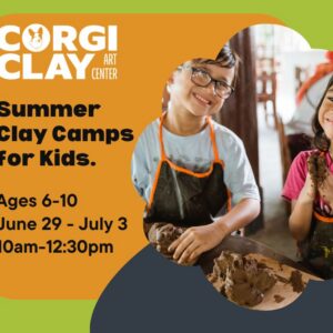 Summer Clay Camp for Ages 6-10, June 29-July 3