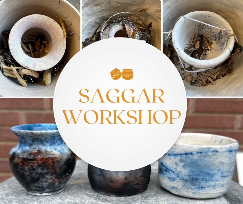 Electric Kiln Saggar Workshop - 5 days, begins Friday, June 26th