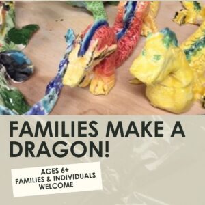 Families Make a Dragon Workshop- 1.5 hours-Sunday, August 16th