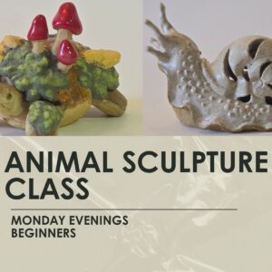 Animal Sculpture - Beginner -3 hour weekly classes, Mondays